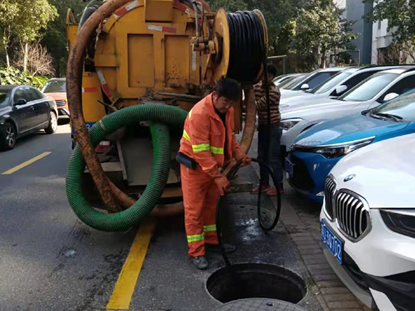 温江排污管道清淤